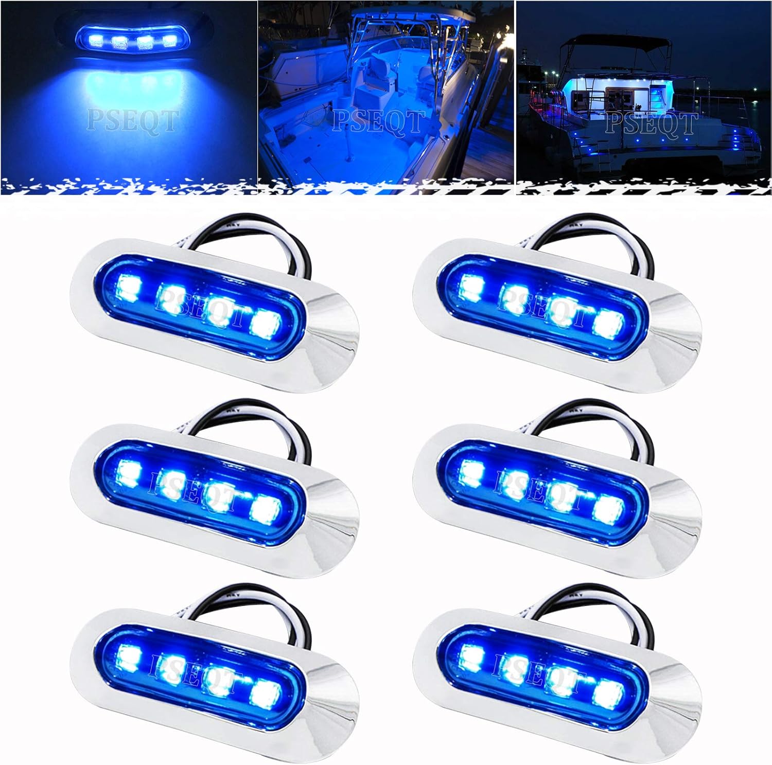 Fishing Boat Navigation Light - Lampes LED marines étanches 3.8 pour