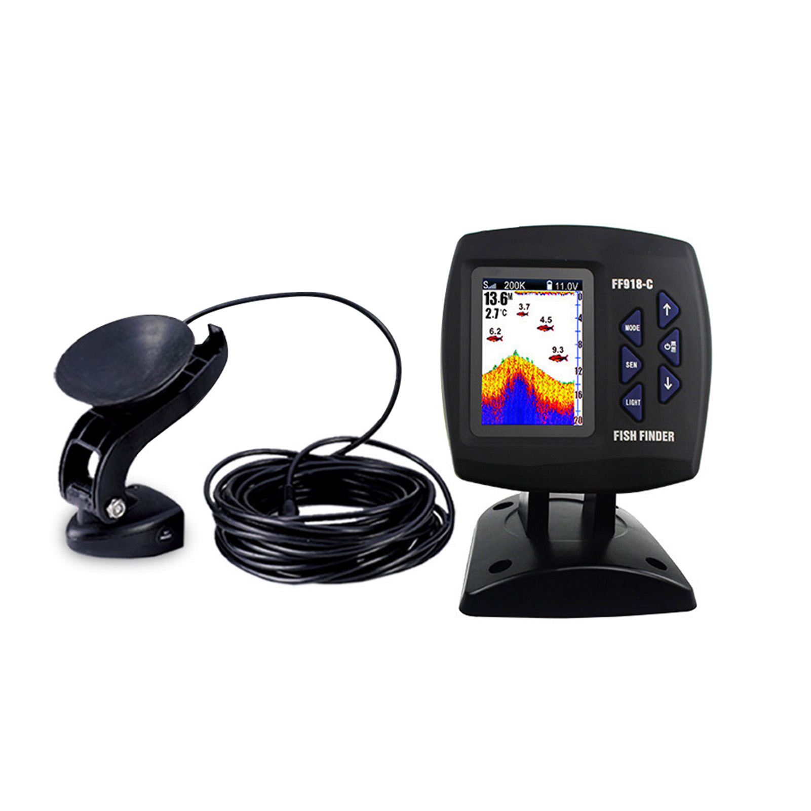 Écran couleur détecteur de poi - Fishing Boat Depth Finder avis et prix