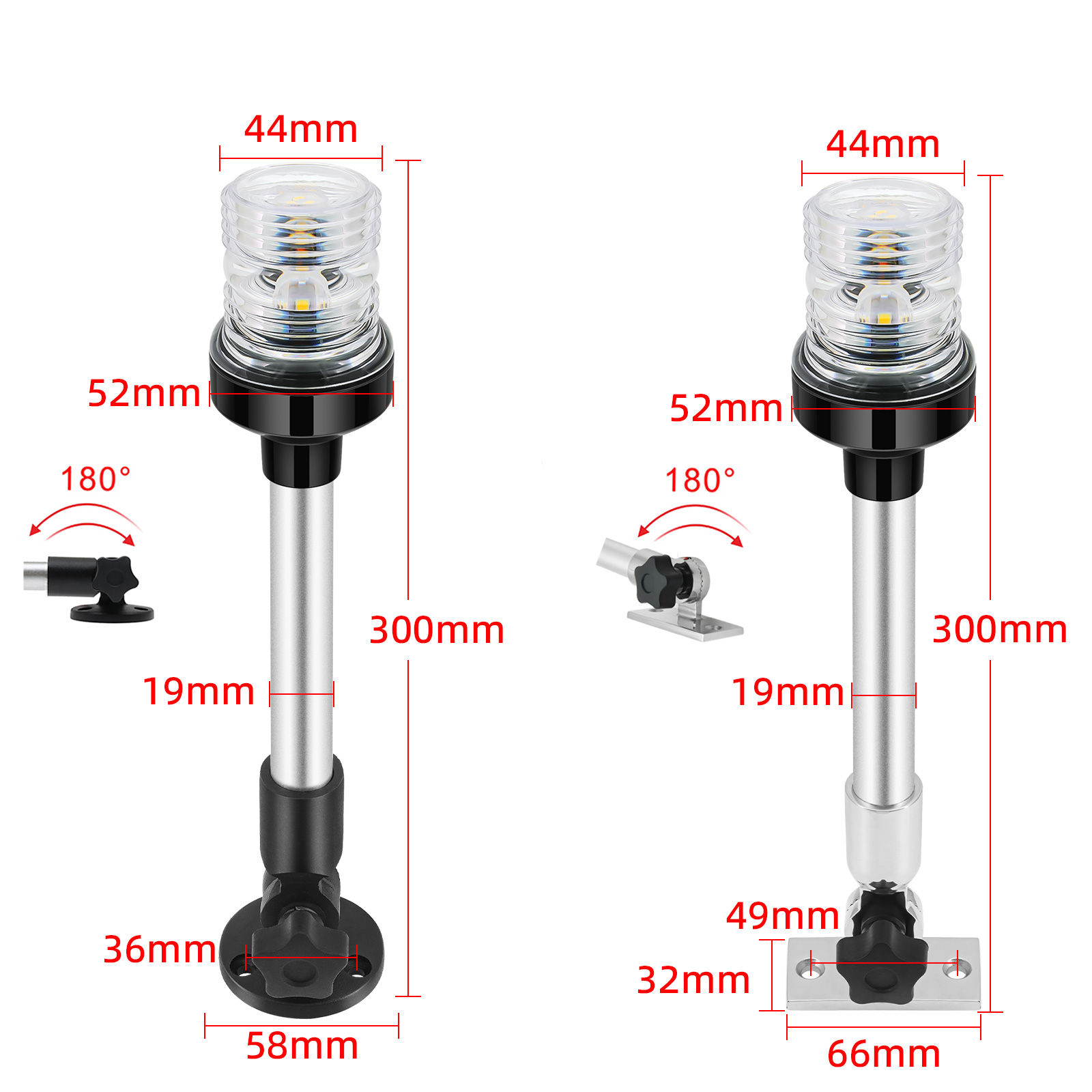 Feux de navigation LED pliable - Fishing Boat Paddle avis et prix